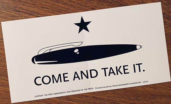 “Come and Take It” decal